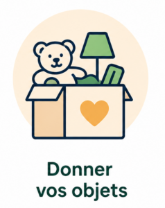 donner vos objets